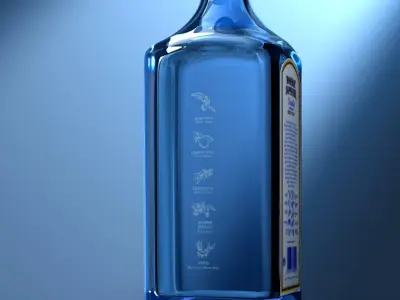 bombay_sapphire 3D model