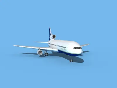Lockheed L-1011 Liberty Air 3D model