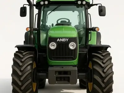 Tractor Low-poly 3D model