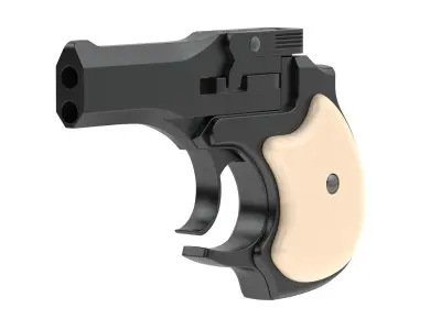 High Standard Derringer 3D model