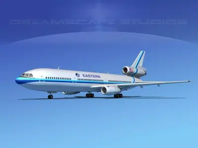 Douglas DC-10 Eastern Airlines 3D model