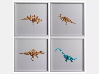 Paper ArtWork 28 3D model