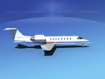 LearJet 45 V11 3D model