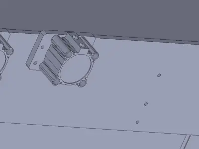 Speed-fold conveyor chains 3D model