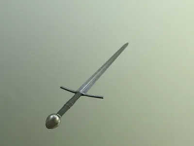 Medieval Sword Pack 2 Low-poly 3D model