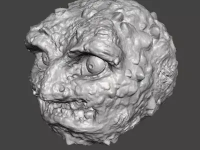 MM THE EVIL MOON MINIATURE MODEL FOR FANTASY GAMES RPG AND DND 3D print model