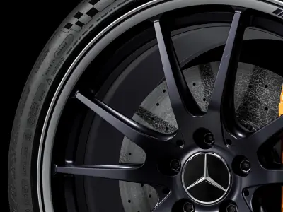 Michelin Pilot Sport Cup 2 325 30 ZR20 106Y AMG 3D model