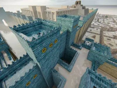 Fortress of Babylon 3D model