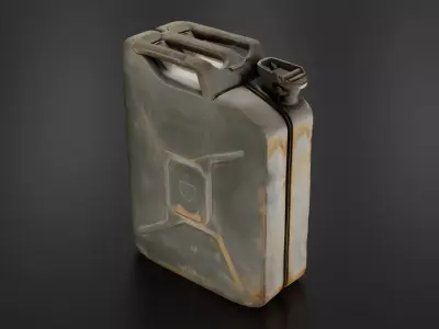 Military Fuel Can 06 3D print model