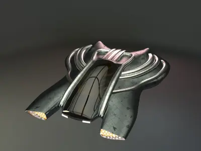 Hover car Tro 3D model