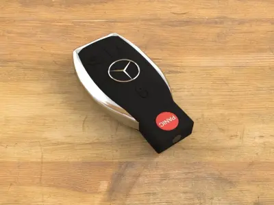 Mercedes Benz Key Fob Free 3D model