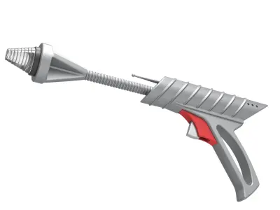 Laser pistol from Lost in Space TV series 1965 3D print model