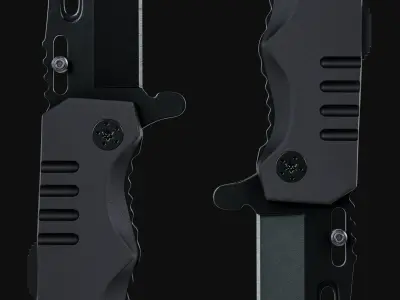 Pocket Knife -  Game Ready Low-poly 3D model