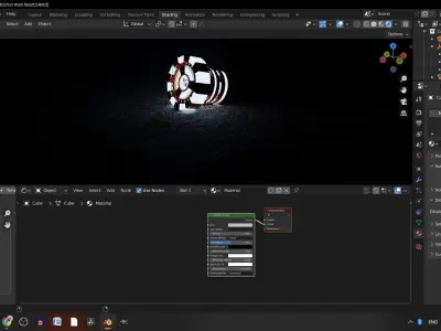 IRON MAN HEART the ARC reactor Low-poly 3D model