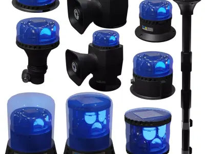 Mercura Gyroled 3D model