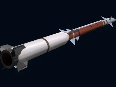 Stunner Missile  for Davids Sling 3D model