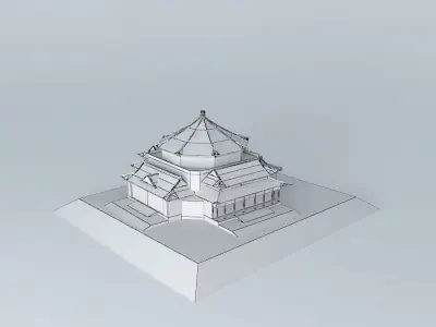 Guangzhou Zhongshan Memorial Hall Free 3D model