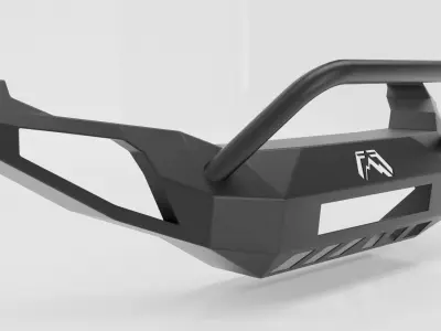 BUMPER FAB FOURS CS15-D3551-1 FOR CHEVY TAHOE-SUBURBAN  3D model