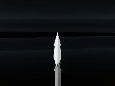 Glaive Shadow fight 2 3D model 3D print model