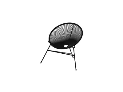 chairoutdoor saarinen lounge chair 3D model
