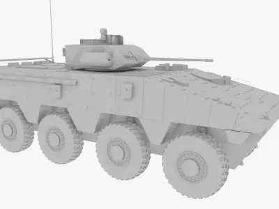 Armored Infantry Fighting Vehicle 3D model