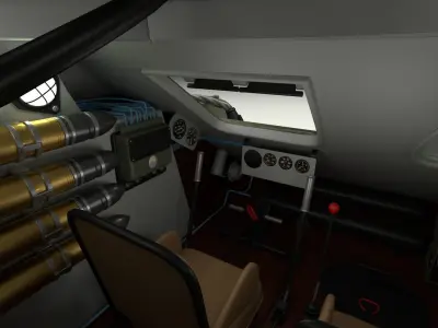 T34-85 Tiger Tank Late Pack with Interior 3D model