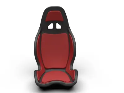 Car Seat 3D model