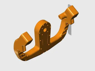 Editable Boeing 737 Yoke for flight simulator 3D print model