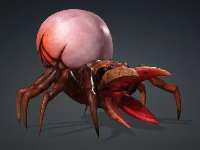 Spider Monster-V1a 3D model