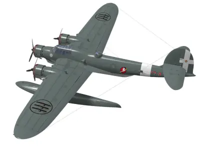 CANT Z506 Airone 3D model
