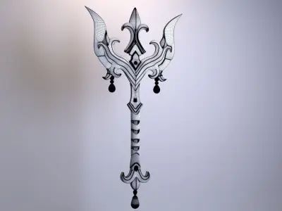 mace sword  3D model