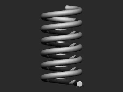 Springs IMM Brush Pack 8 in One 3D model