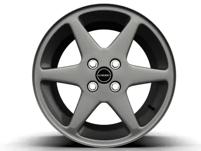 Borbet C wheel 3D model