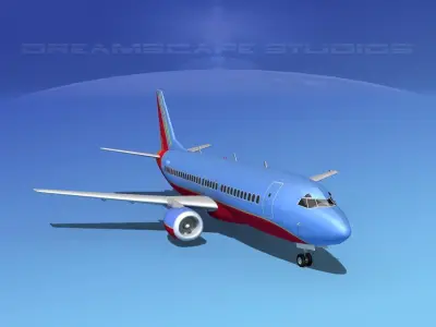 Boeing 737-300 Southwest Airlines 1 3D model