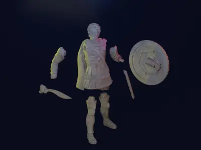 Alexander the Great Sculpture 3D print model