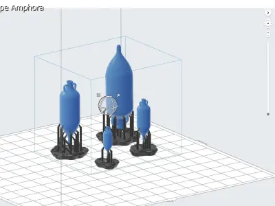25 Amphoras pack - Commercial license 3D print model