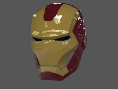 Ironman Helmet 3D print model