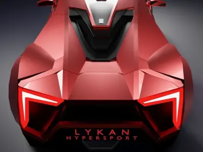 Lykan Hypersport Free low-poly 3D model
