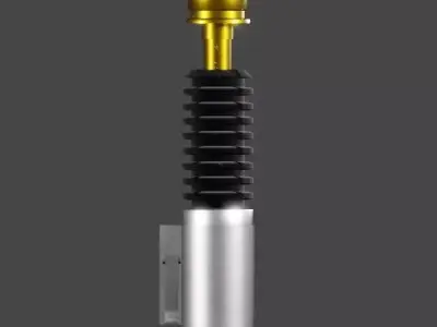 Obi Wan Kenobi Lightsaber Free 3D model