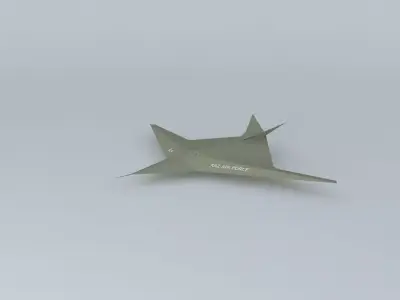 Stealth aircraft F614 Chingys Free 3D model