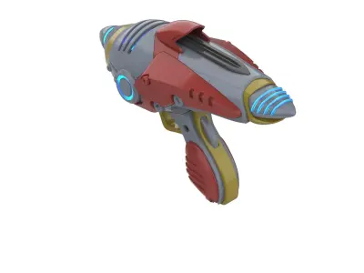 Alien Blaster - Fallout - Commercial - Printable model - STL 3D print model