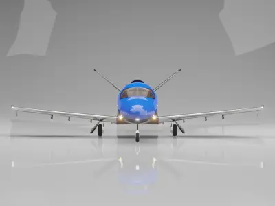 Cirrus Vision SF50 3D model