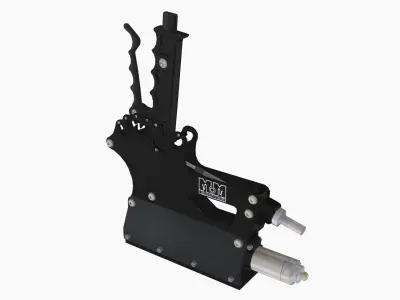 MM Billet 3 Speed shifter Low-poly 3D model