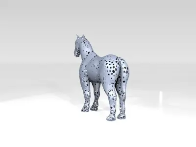 Horse Voronoi 3D model