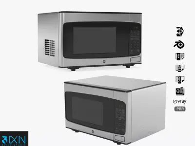 GE Countertop Microwave Oven JESP113SPSS 3D model