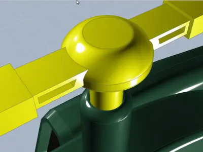 3d printable Bell Cobra helicopter 3D print model