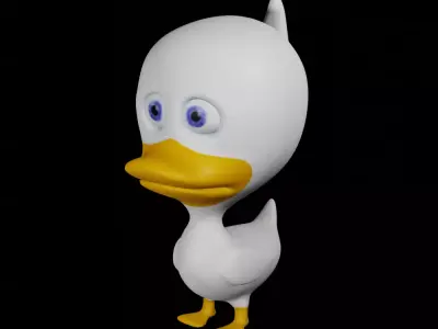 Duckling Free 3D model purchase