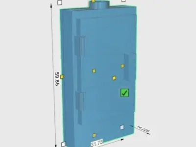 Legends Scale Fuse Box 3D print model