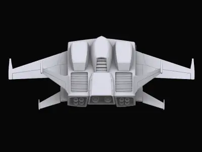 Gundam Zeon Dodai model 3D model