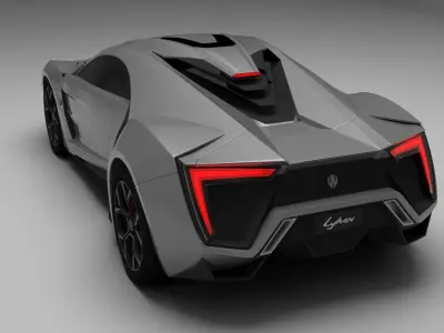 Lykan Hypersport Free 3D model